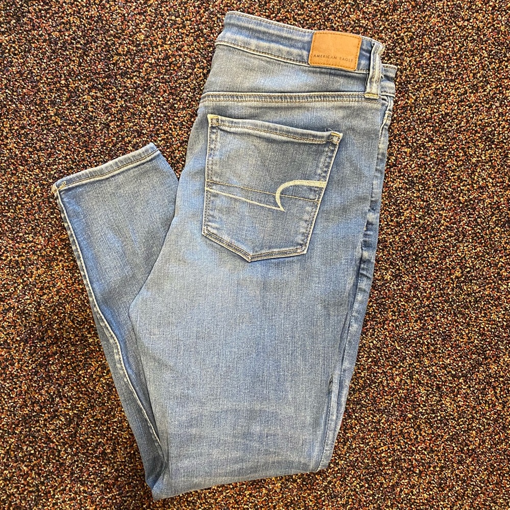 American Eagle High Rise Jegging 12 x-short